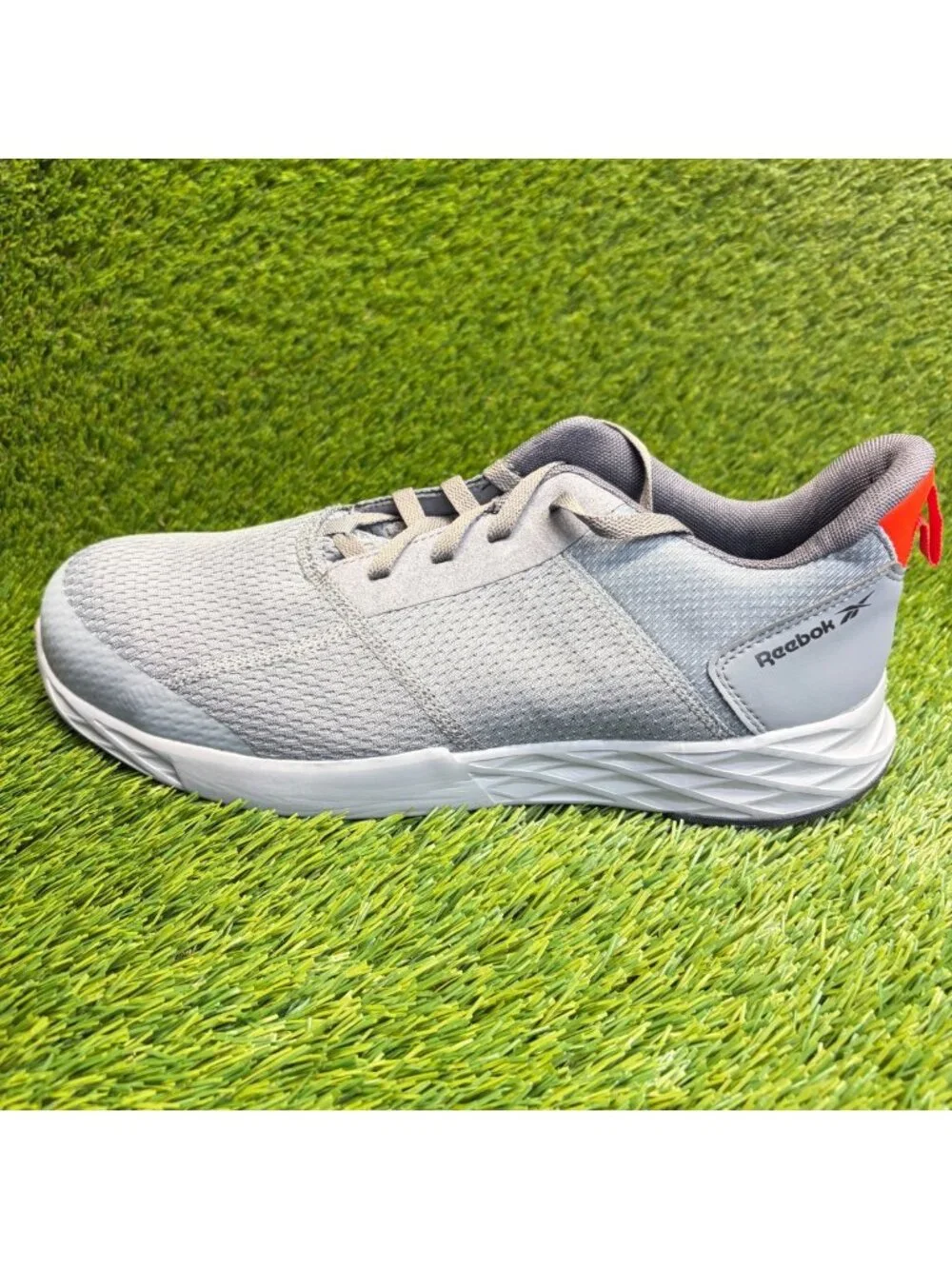 Reebok Astroride Strike Mens Size 11.5 Gray Composite Toe Safety Work Shoes